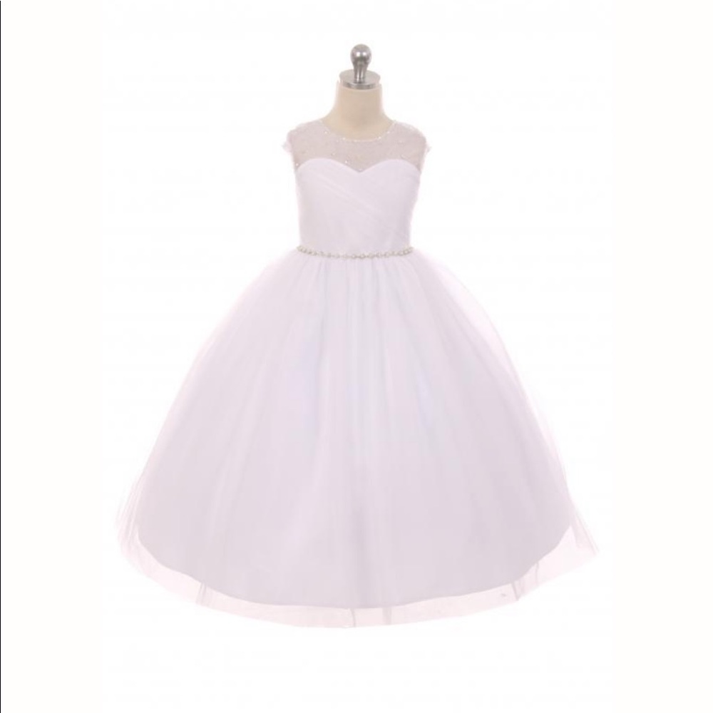 NWT. Rain Kids Flower Girl/Communion Dress